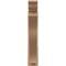 Ekena Millwork 6-in W x 32-in D x 32-in H Funston Trad Rough Cedar Woodgrain TimberThane Outlooker, Primed Tan OUTUR060X32X32FST04RCPR - alternate 2